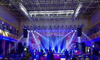 桁架背景 灯光舞美 音响 舞台所需要的各类设备